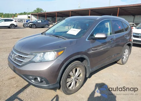 2013 Honda Cr-V Ex-L из США, поврежденный, VIN 5J6RM4H72DL014372